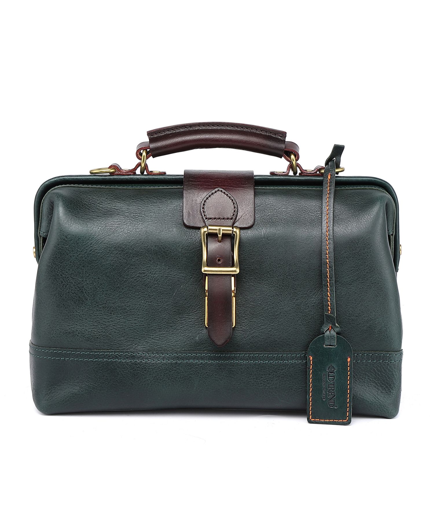Doctor Small Leather Crossbody Satchel Bag