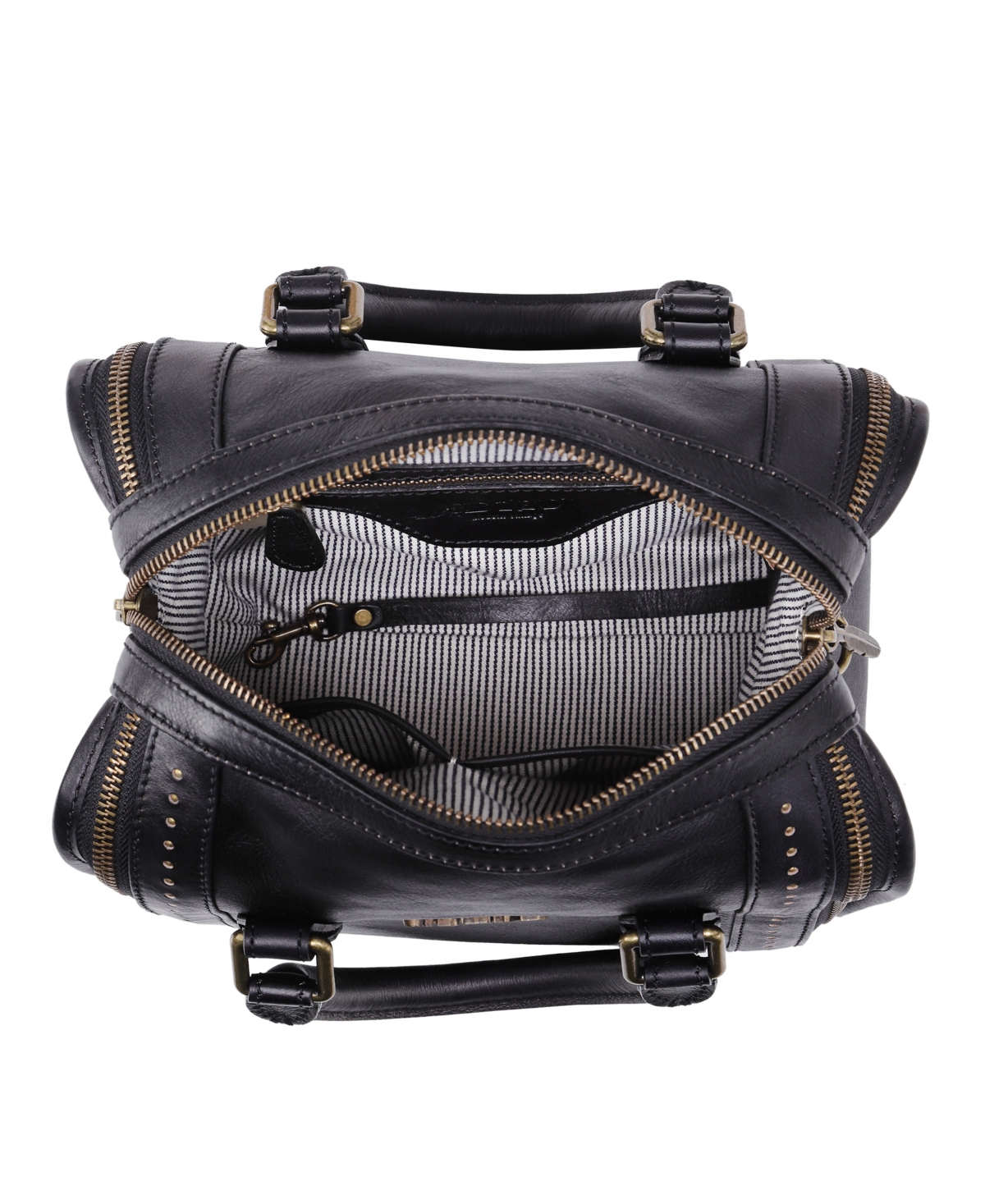 Old Trend Women's Genuine Leather Mini Trunk Crossbody Bag