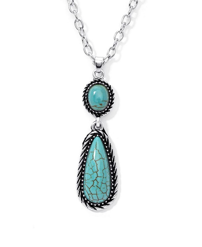 Turquoise necklace macys outlet