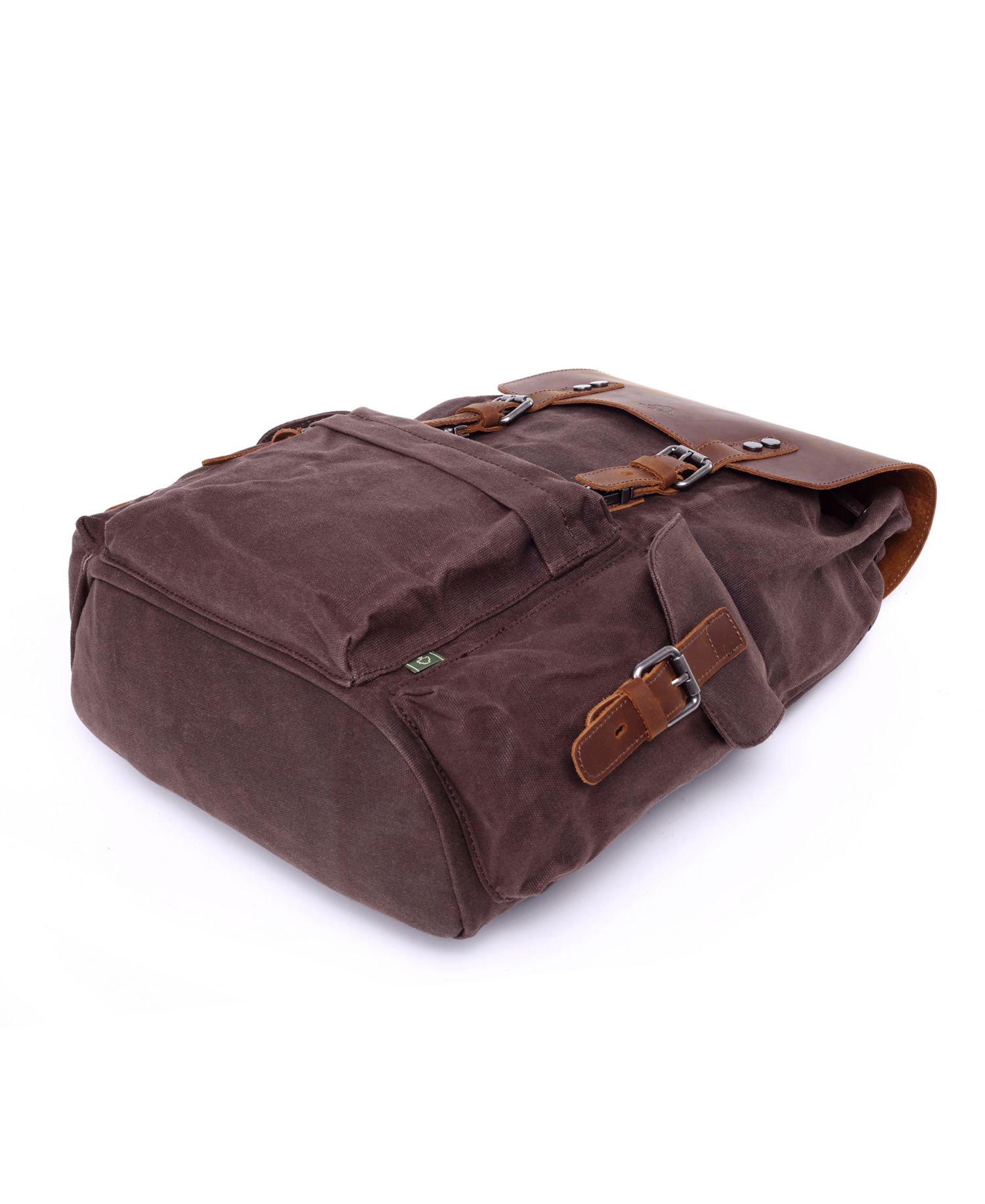 Stone Creek Waxed Canvas Backpack Handbag