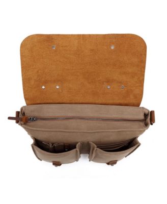 Hudson Canvas Messenger Bag