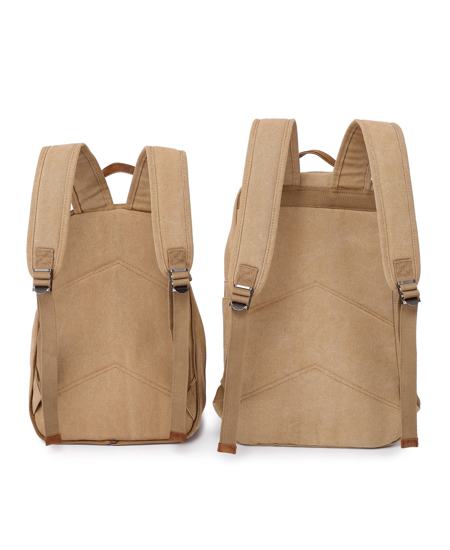 Рюкзак TSD BRAND Trail and Tree Double Canvas Handbag, цвет: Хаки — фото 16