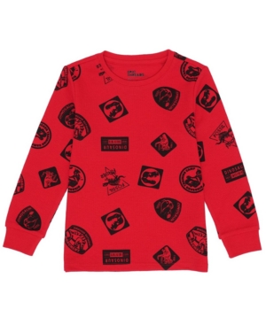 image of Epic Threads Little Boys Long Sleeve All Over Print Graphic Thermal