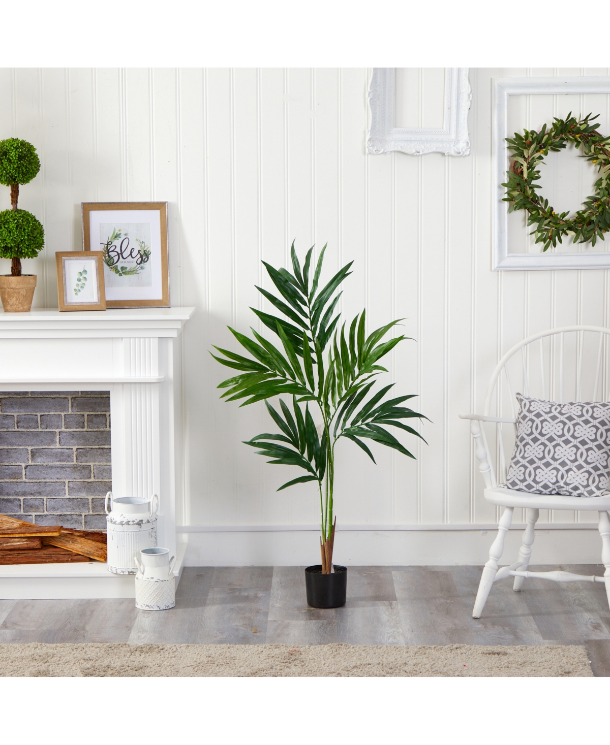 Nearly Natural Kentia Artificial Palm Tree In Green