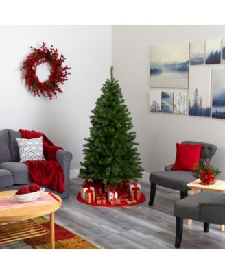 Springfield Artificial Christmas Tree with 300 Warm Clear Lights and 596 Tips