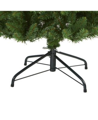 Slim Mountain Pine Artificial Christmas Tree with 300 Clear LED Lights