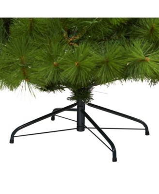 Scotch Pine Artificial Christmas Tree with 300 Clear LED Lights