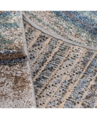 CLOSEOUT! Urban Exposure Shamoli Blue 5' x 7'6" Area Rug