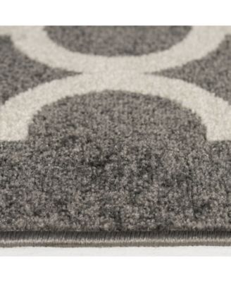 Portland Textiles CLOSEOUT! Tropicana Taza Gray 8'8