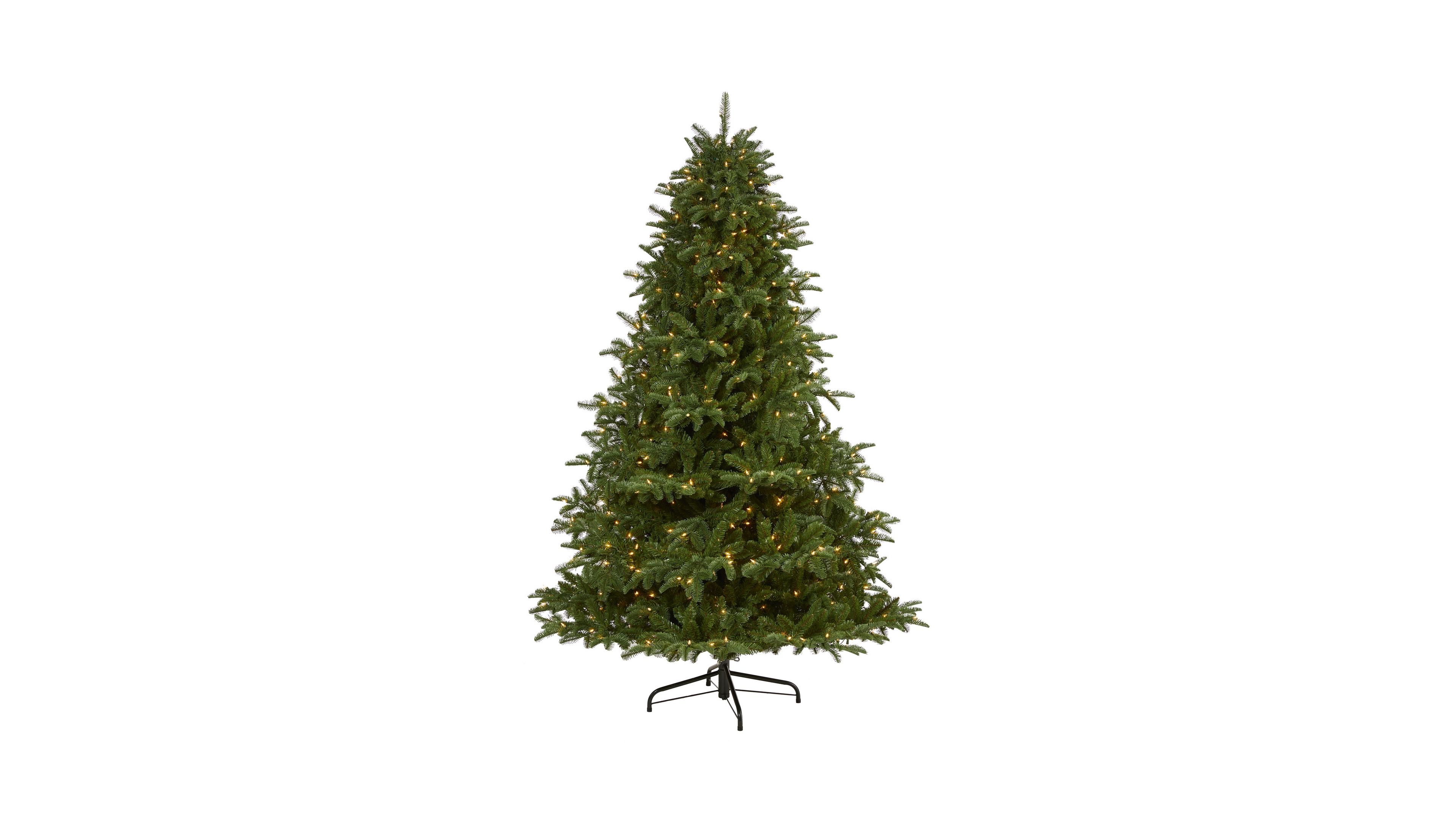 Nearly Natural South Carolina Spruce Artificial Christmas Tree with 500 Warm Lights and 2644 Bendable Branches