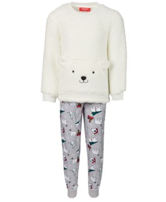 Kids polar bear pajamas sale