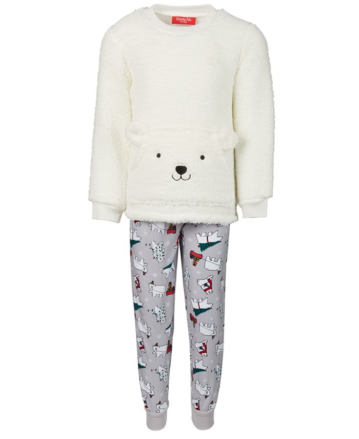 Family Pajamas Matching Kids Polar Bears Family Pajama Set, Created for  Macy's - Macy's