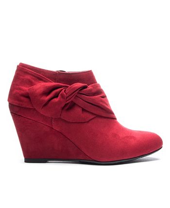 Cl by laundry vianne wedge bootie sale