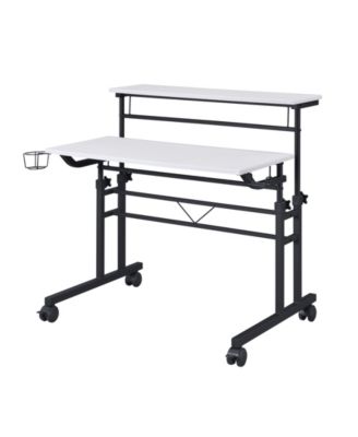 Rolling and Adjustable Writing Desk