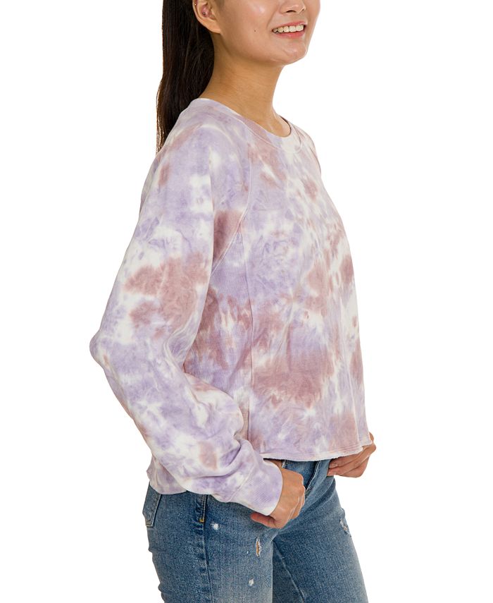 Hippie rose tie dye sweatshirt Outlet