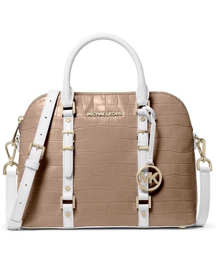 Bedford legacy medium clearance logo dome satchel