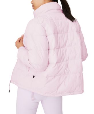 cotton on pink puffer