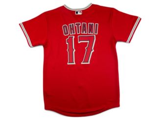 Nike Youth Los Angeles Angels Shohei Ohtani Official Player Jersey - Macy's