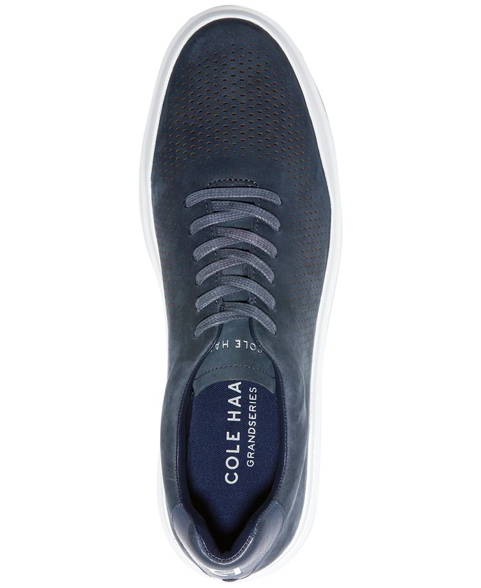 Cole Haan Men's GrandPro Rally Laser Cut Perforated Sneakers - Macy's