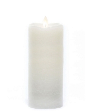 Pillar Frosted Candle