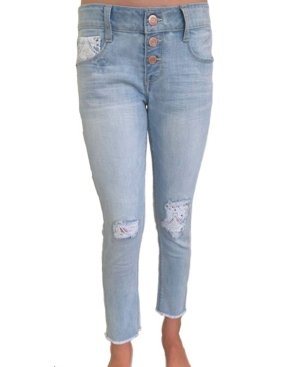 image of Vanilla Star-s Girls Crochet Jean