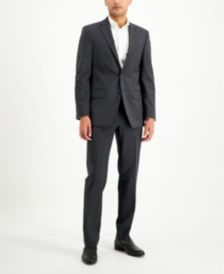 Men's Slim Fit 2-Piece Wool Suits