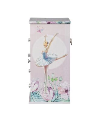 Mele Co. Liliana Girls Musical Ballerina Jewelry Box