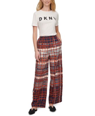 macys wide leg cropped pants