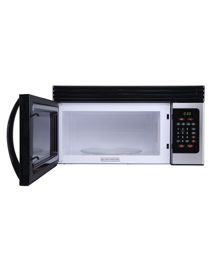 Black & Decker EM044KINP 1.6Cu. Ft. OvertheRange Microwave with Top