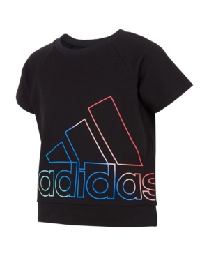 image of adidas Big Girls Short Sleeve Pullover T-shirt
