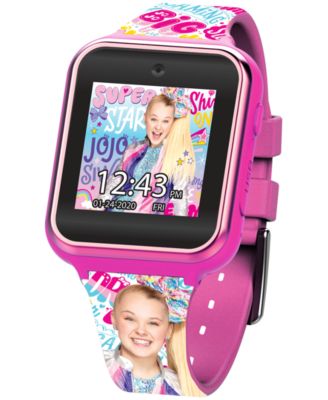 Kid's Jojo Siwa Silicone Strap Smart Watch 46x41mm