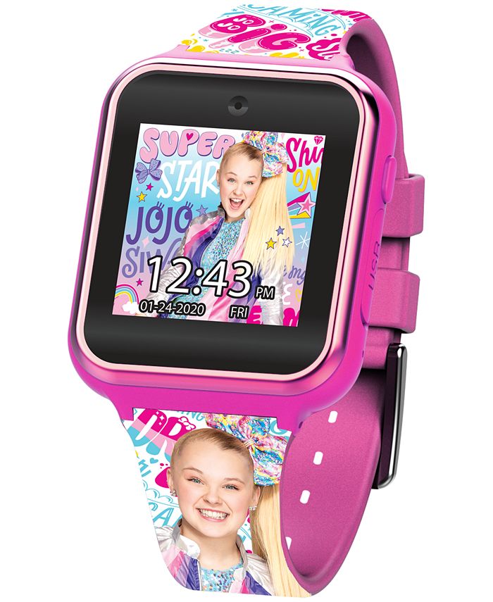 Accutime - Kid's Jojo Swia Silicone Strap Smart Watch 46x41mm