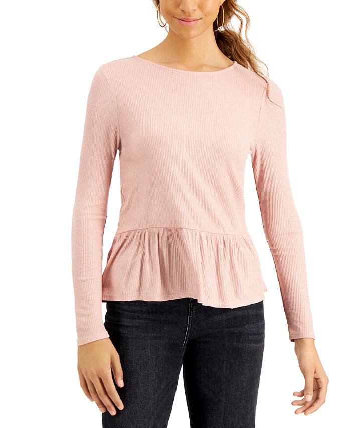 Macys peplum tops store