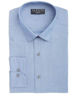 macys dress shirts slim fit