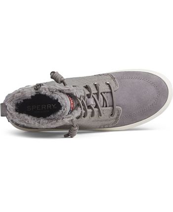 sperry women's crest lug zone suede boots