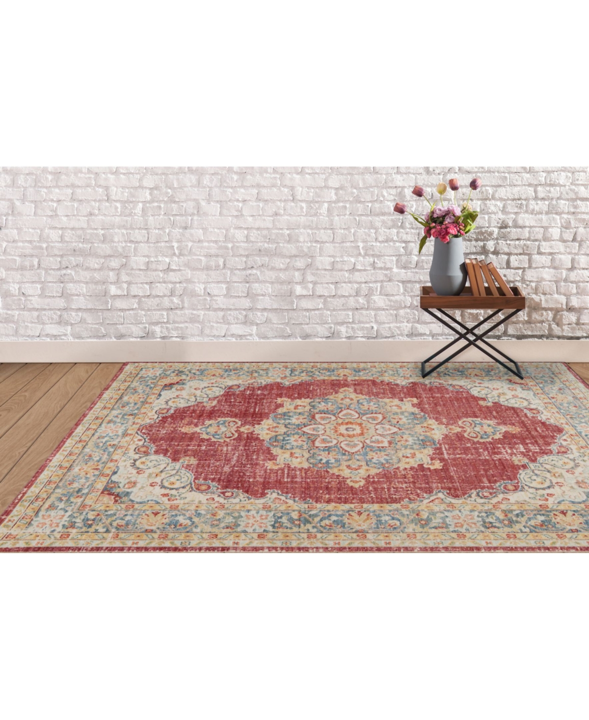 Amer Rugs Century Cen-20Area Rug - Burgundy