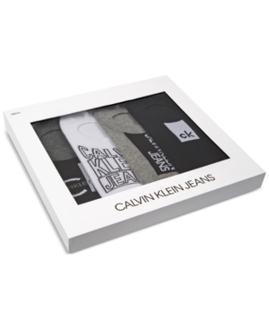 Calvin Klein Jeans Men's 4-Pack Sneaker Sock Liners