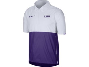 Nike Lsu Tigers Men's Coaches Hot Jacket