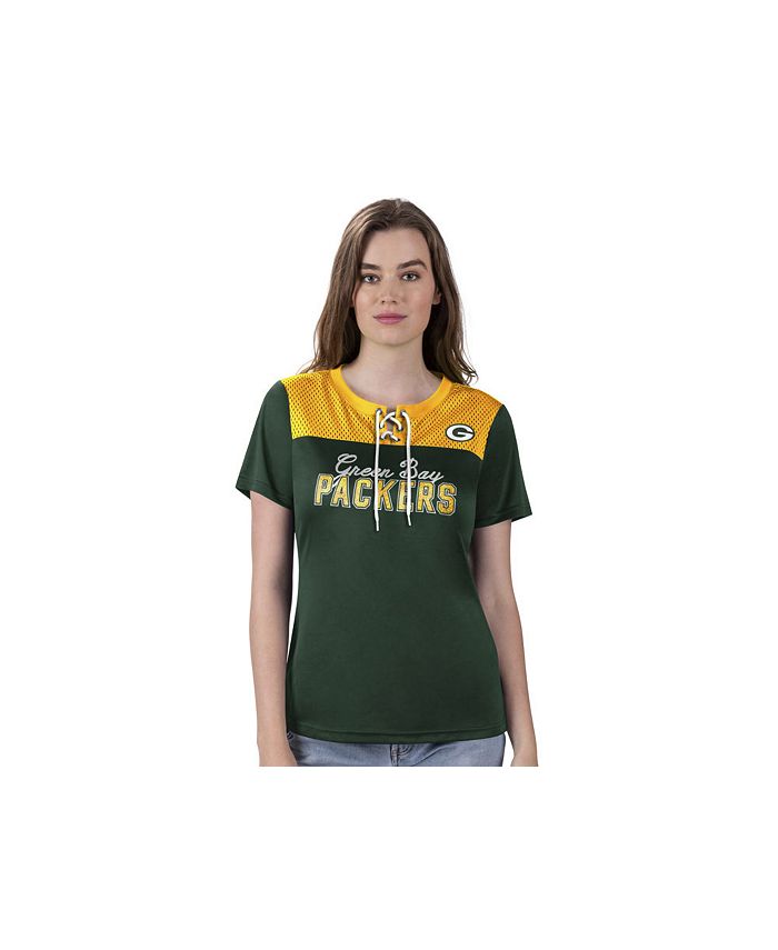 G-III Sports Women's Green Bay Packers Wild Card Jersey - Macy's