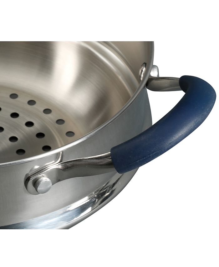 Cravings by Chrissy Teigen 6Qt. Stock Pot with Steamer Insert Macy's