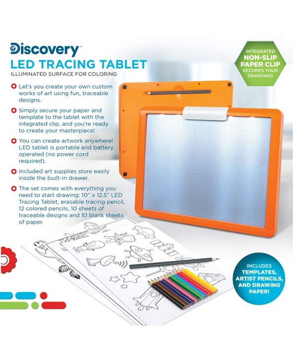 Discovery Kids Discovery Toy Kids Tracing Tablet LED