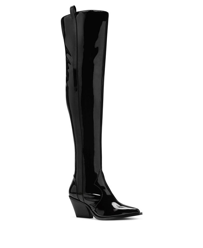 Jessica simpson sale patent boots