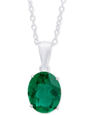 image of Green Quartz Oval Solitaire 18