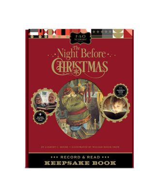 Fao Schwarz Book A Night Before Christmas Record and Read