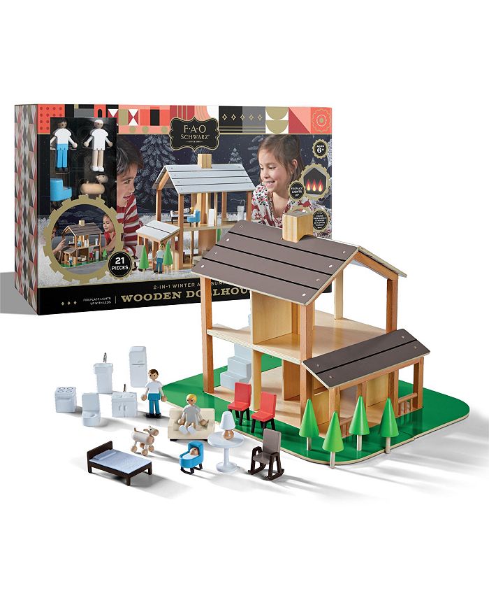 fao schwarz solid wood toy workbench
