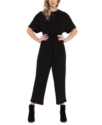 knot front culotte jumpsuit