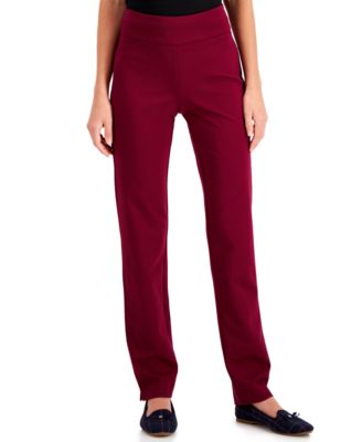 macy's red pants