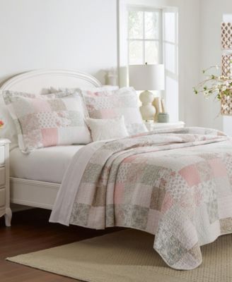 Laura Ashley Celina Patchwork Quilt Sets Bedding