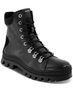 image of Karl Lagerfeld Men-s Hiker Boots Men-s Shoes