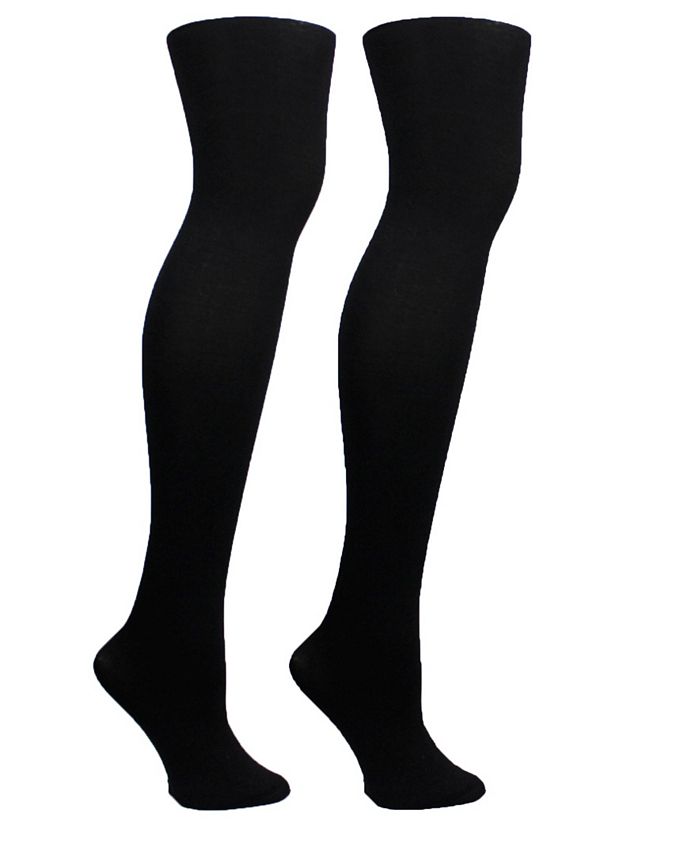 Steve Madden Women's Footed Tights, 2 Pack & Reviews - Women - Macy's